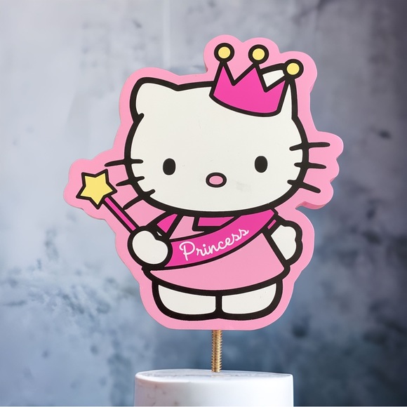 Hello Kitty wooden cutout - Picture 1 of 6
